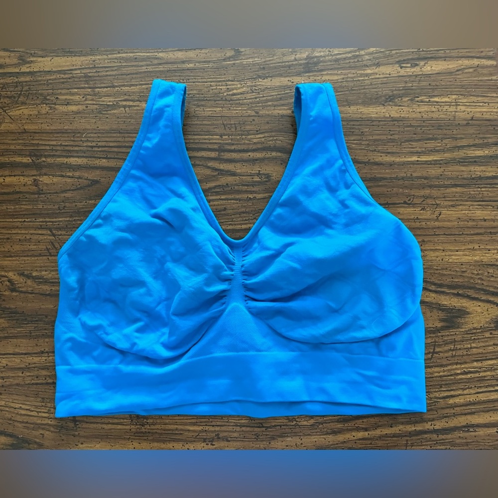 1X Bright Blue Bralette